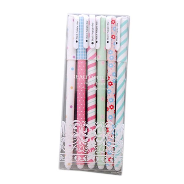 6 pcs/set cute pens 0.38mm ballpoint pens black color gel pen set cartoon kiy hero office accessories school supplies, Blue;orange
6 pcs/set cute pens 0.38mm ballpoint pens black color gel pen set cartoon kiy hero office accessories school supplies, Blue;orange