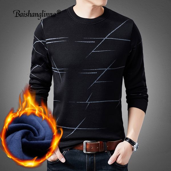 baishanglinna o-neck men sweater wool pullover men clothes 2018 winter christmas mnes sweaters thick warm wool pull homme 18209, White;black
baishanglinna o-neck men sweater wool pullover men clothes 2018 winter christmas mnes sweaters thick warm wool pull homme 18209, White;black