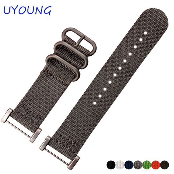 for suunto core strap 24mm quality nato nylon watchband with adapter black blue bracelet, Black;brown
for suunto core strap 24mm quality nato nylon watchband with adapter black blue bracelet, Black;brown