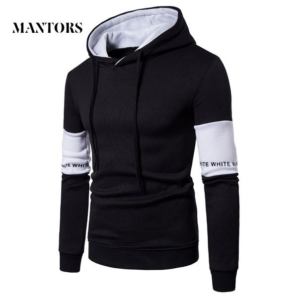 casual hoodies men 2018 new patchwork hooded sweatshirt coat men's fashion solid pullover slim long sleeve sportswear tracksuit, Black
casual hoodies men 2018 new patchwork hooded sweatshirt coat men's fashion solid pullover slim long sleeve sportswear tracksuit, Black