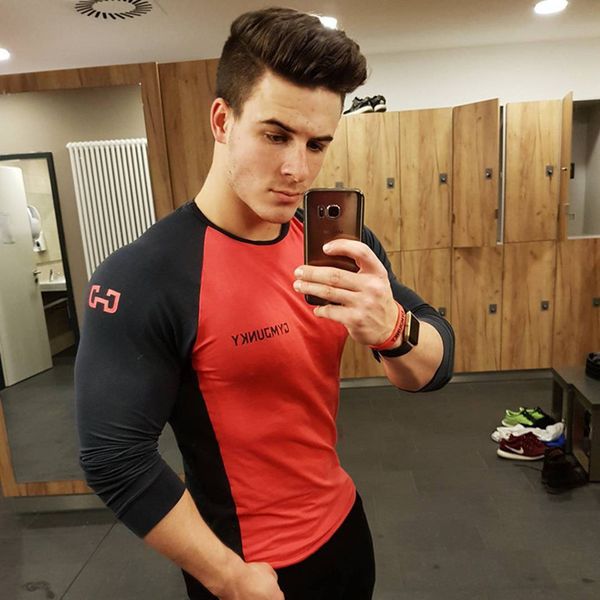 mens long sleeved t shirt cotton slim fit gyms fitness bodybuilding workout crossfit clothing male casual fashion patchwork, White;black
mens long sleeved t shirt cotton slim fit gyms fitness bodybuilding workout crossfit clothing male casual fashion patchwork, White;black