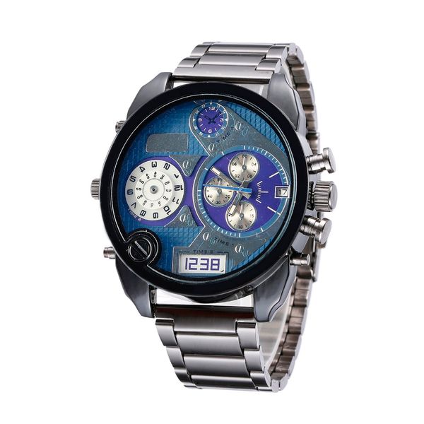 2018 brand quartz double movement business watches for men steel strip sport watch horloge erkek saat relogio masculino, Slivery;brown
2018 brand quartz double movement business watches for men steel strip sport watch horloge erkek saat relogio masculino, Slivery;brown