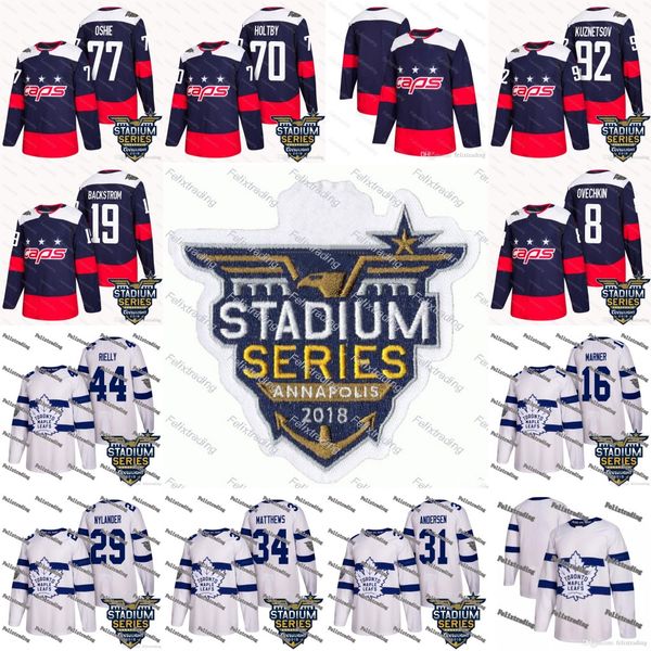 2018 Stadium Series Leafs Mitchell Marner Auston Matthews Morgan Rielly William Nylander Ovechkin Holtby 77 T.J. Oshie Capitals Jerseys
2018 Stadium Series Leafs Mitchell Marner Auston Matthews Morgan Rielly William Nylander Ovechkin Holtby 77 T.J. Oshie Capitals Jerseys
