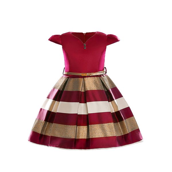 elegant girl dress short sleeveless multi striped bowtie princess dress for 3-10yrs girls kids children party dinner performance dress, Red;yellow
elegant girl dress short sleeveless multi striped bowtie princess dress for 3-10yrs girls kids children party dinner performance dress, Red;yellow