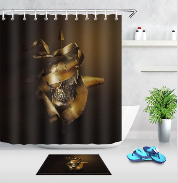 3d golden skull print custom waterproof bathroom modern sunflower shower curtain polyester fabric bathroom curtain door mat sets
3d golden skull print custom waterproof bathroom modern sunflower shower curtain polyester fabric bathroom curtain door mat sets
