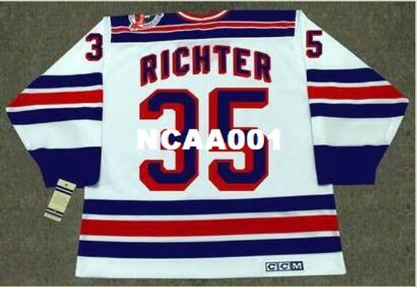 mens #35 mike richter new york rangers 1994 ccm vintage home hockey jersey or custom any name or number retro jersey, Black;red
mens #35 mike richter new york rangers 1994 ccm vintage home hockey jersey or custom any name or number retro jersey, Black;red