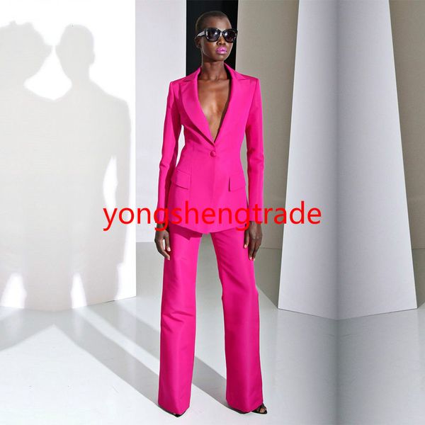 fashion fuchsia women business suit custom made trouser suit 121, White;black
fashion fuchsia women business suit custom made trouser suit 121, White;black