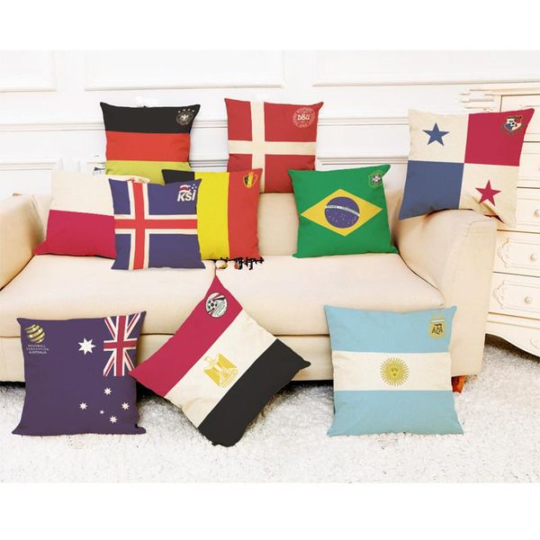 new arrive european world cup football team national flag cushion digital printing flax carnival celebrations pillow cases 33 styles
new arrive european world cup football team national flag cushion digital printing flax carnival celebrations pillow cases 33 styles
