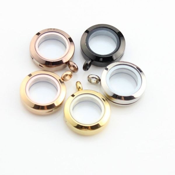 10 pcs 20mm 316l stainless steel floating glass lockets silver/gold/black screw twist locket pendant
10 pcs 20mm 316l stainless steel floating glass lockets silver/gold/black screw twist locket pendant