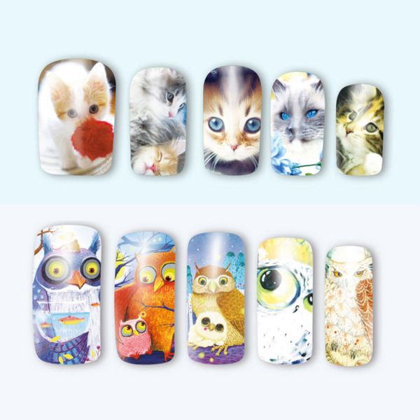 wirinef fashion retro animal cat butterfly water transfer nail art stickers 50pcs decal slider manicure tool tips, Black
wirinef fashion retro animal cat butterfly water transfer nail art stickers 50pcs decal slider manicure tool tips, Black