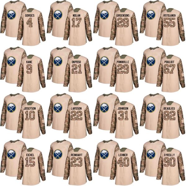 Buffalo Sabres Jersey Veterans Day Practice 40 Robin Lehner 9 Evander Kane 10 Jacob Josefson 21 Kyle Okposo 90 Ryan O'Reilly Hockey Jerseys
Buffalo Sabres Jersey Veterans Day Practice 40 Robin Lehner 9 Evander Kane 10 Jacob Josefson 21 Kyle Okposo 90 Ryan O'Reilly Hockey Jerseys