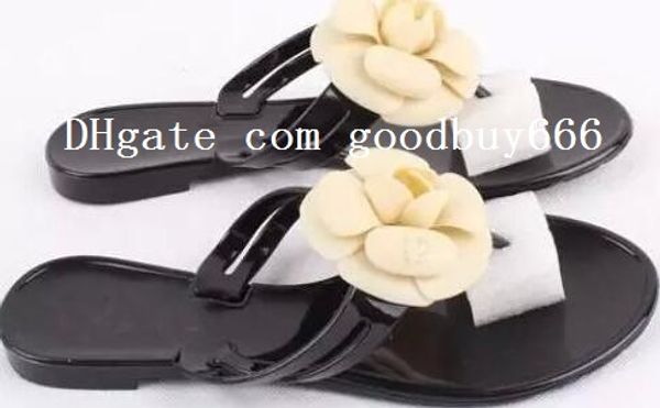 Wholesale-2018 summer women's floral slippers female's flip flops flowers slippers pvc sandals Camellia Jelly Shoes beach shoes
Wholesale-2018 summer women's floral slippers female's flip flops flowers slippers pvc sandals Camellia Jelly Shoes beach shoes