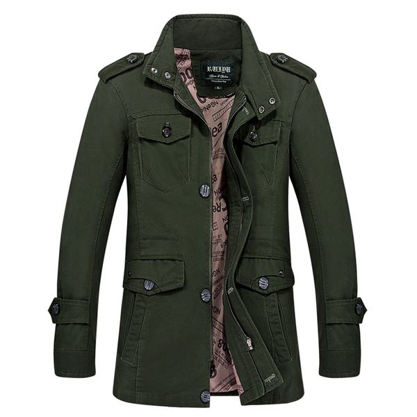 2018 autumn new men's jacket, long, large size, pure cotton washed, thin men's coat. cxy155, Black;brown
2018 autumn new men's jacket, long, large size, pure cotton washed, thin men's coat. cxy155, Black;brown