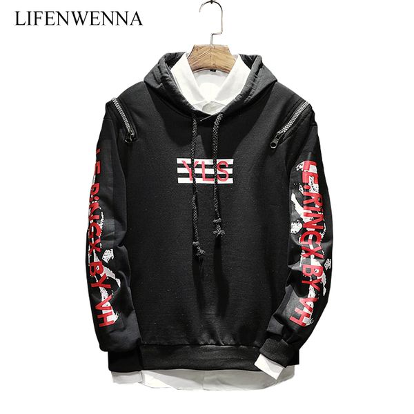 2018 new fashion print men's sweatshirt autumn personality zipper decoration hoodies men casual pullover hooded sweatshirts 5xl, Black
2018 new fashion print men's sweatshirt autumn personality zipper decoration hoodies men casual pullover hooded sweatshirts 5xl, Black