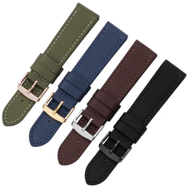 new style quality nylon and leather watchbands 18mm20mm22mm nylon strap waterptoof watch chain men's female bracelet, Black;brown
new style quality nylon and leather watchbands 18mm20mm22mm nylon strap waterptoof watch chain men's female bracelet, Black;brown