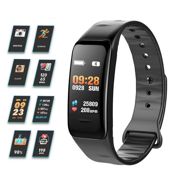 smart bracelet c1s dynamic color screen waterproof wristband heart rate monitor blood pressure measurement fitness tracker band
smart bracelet c1s dynamic color screen waterproof wristband heart rate monitor blood pressure measurement fitness tracker band