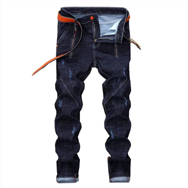 moruancle men fashion distressed jeans pants with multi zippers stretch ripped denim trousers for male novelty pants size 28-38, Blue
moruancle men fashion distressed jeans pants with multi zippers stretch ripped denim trousers for male novelty pants size 28-38, Blue