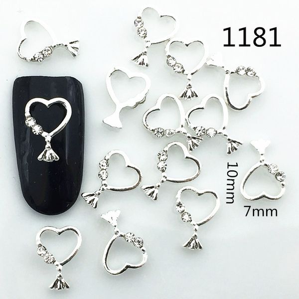 10pcs/bag japan korea 3d nail art decoration metal kawaii heart style with clear crystal diy charm nail tools for manicure, Silver;gold
10pcs/bag japan korea 3d nail art decoration metal kawaii heart style with clear crystal diy charm nail tools for manicure, Silver;gold