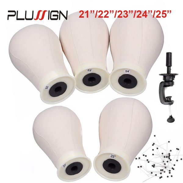 plussign wig makers canvas block training manequin manikin head 21-25 inch with table clamp stand holder and 50pcs blocking pins
plussign wig makers canvas block training manequin manikin head 21-25 inch with table clamp stand holder and 50pcs blocking pins