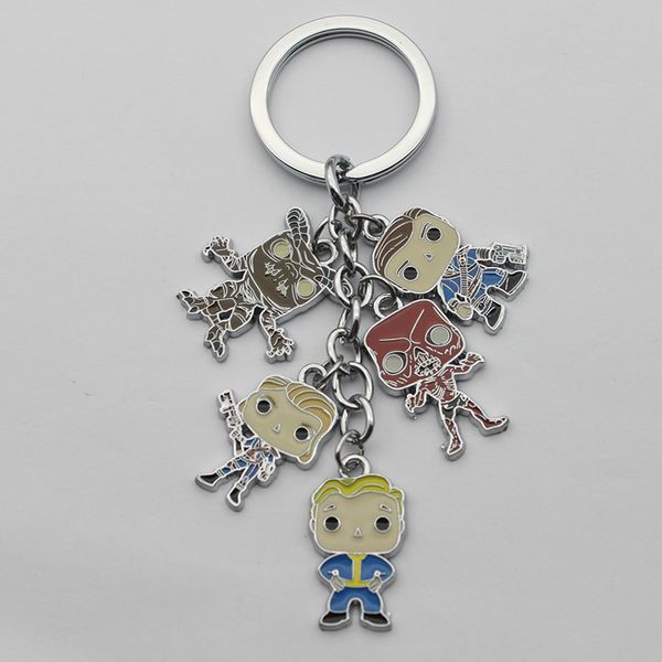 halder cartoon cute fallout 4 vault boy keychain metal pendant zinc alloy fashion key chain keyring decoration, Silver
halder cartoon cute fallout 4 vault boy keychain metal pendant zinc alloy fashion key chain keyring decoration, Silver