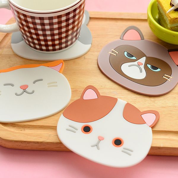 silicone cup mat pad cute cartoon cat drink cup placemat beverage pot pan holder pad kitchen supplies coffee cup mug drink pads 100pc
silicone cup mat pad cute cartoon cat drink cup placemat beverage pot pan holder pad kitchen supplies coffee cup mug drink pads 100pc