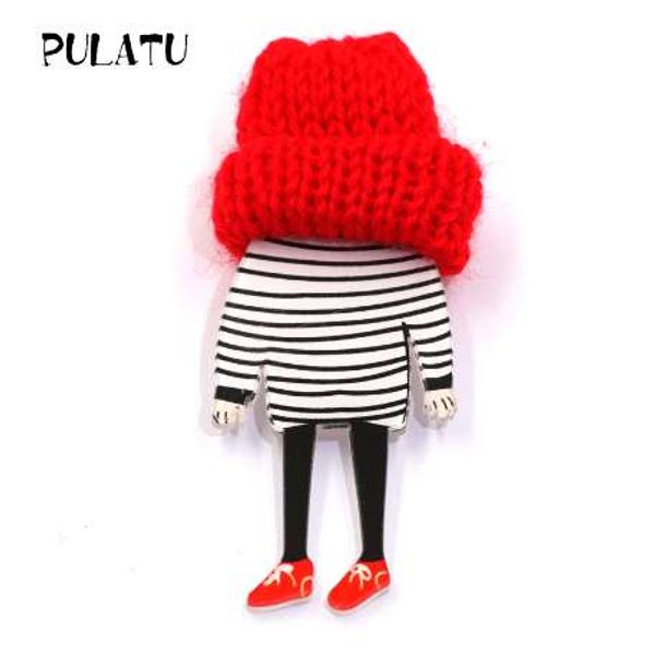 pulatu fashion striped t-shirt boy brooches wool cap acrylic pins boys and girls bag sweater coat jewelry accessories xz0912, Gray
pulatu fashion striped t-shirt boy brooches wool cap acrylic pins boys and girls bag sweater coat jewelry accessories xz0912, Gray