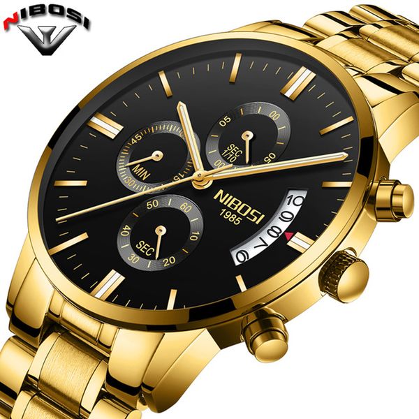 luxury men watch waterproof brand quartz watches mens with calendar satch stainless steel bracelet gold watch men, Slivery;brown
luxury men watch waterproof brand quartz watches mens with calendar satch stainless steel bracelet gold watch men, Slivery;brown