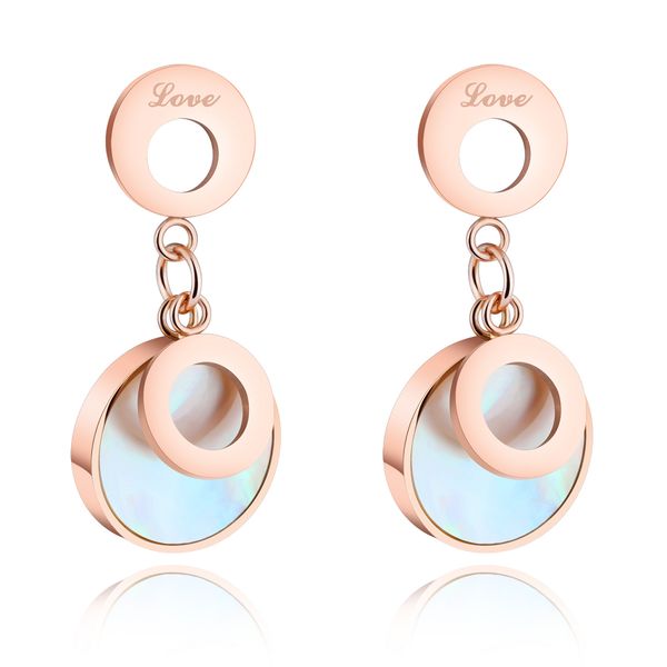 female white shell double round earrings love rose gold color fashion female earrings hollow circle and solid circle, Golden;silver
female white shell double round earrings love rose gold color fashion female earrings hollow circle and solid circle, Golden;silver