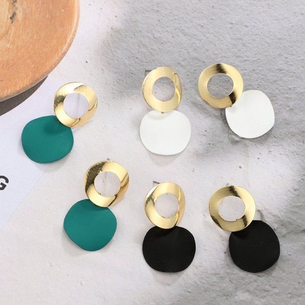 1pair boho geometric women leopard round dangle drop hook charm chic ear stud earrings jewelry, Golden;silver
1pair boho geometric women leopard round dangle drop hook charm chic ear stud earrings jewelry, Golden;silver