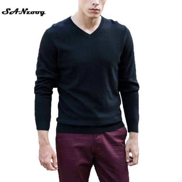 sanzoog brand men sweaters 2017 new autumn winter casual solid long sleeve pullovers size ~3xl pst042, White;black
sanzoog brand men sweaters 2017 new autumn winter casual solid long sleeve pullovers size ~3xl pst042, White;black