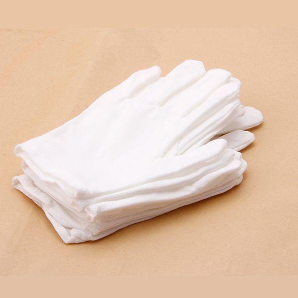 12 pairs white inspection cotton lisle work gloves coin jewelry lightweight new, Blue;gray
12 pairs white inspection cotton lisle work gloves coin jewelry lightweight new, Blue;gray