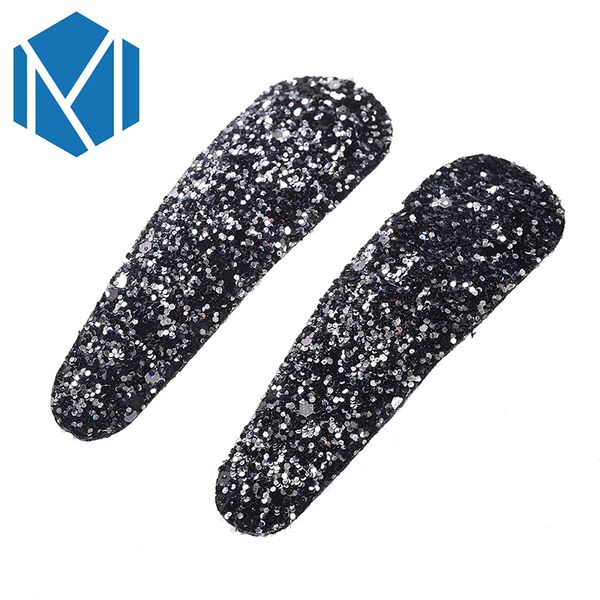 m mism fashion shiny women barrettes hairpins simple glitter bb hair clips for girls kids headwear headdress hair accessories