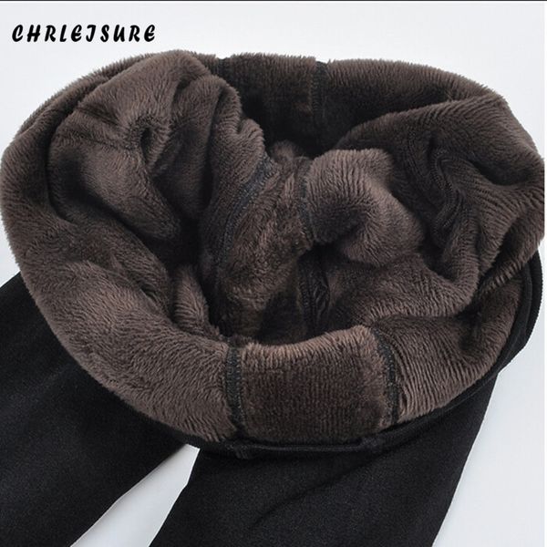 chrleisure warm women's plus velvet leggings winter ankle-length keep warm solid pants high waist large size women leggings, Black
chrleisure warm women's plus velvet leggings winter ankle-length keep warm solid pants high waist large size women leggings, Black