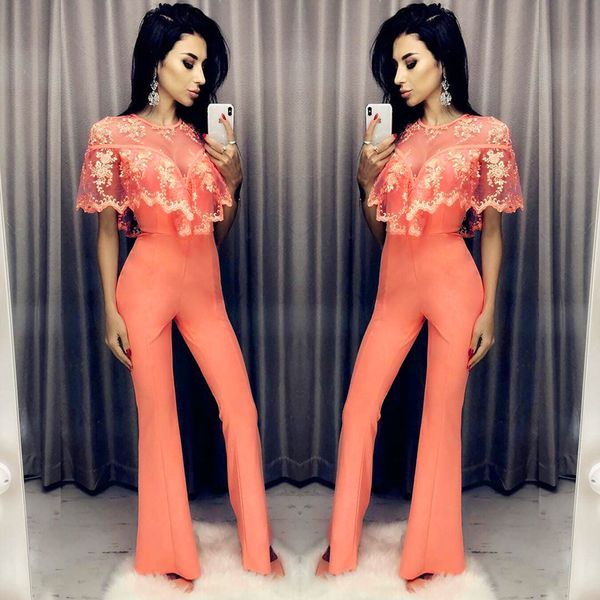 wholesale 2018 new rompers orange lace ruffles elastic tight celebrity party girl bandage jumpsuits (h2438, Black;white
wholesale 2018 new rompers orange lace ruffles elastic tight celebrity party girl bandage jumpsuits (h2438, Black;white