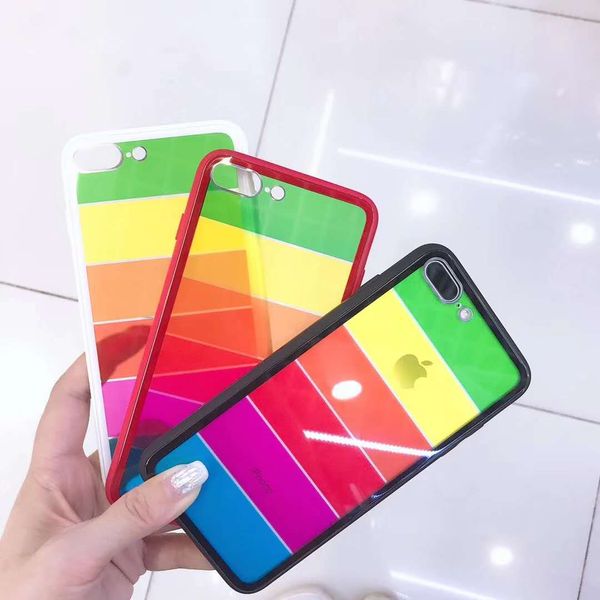 for iphone phone case rainbow color design for goophone x designer phone case tempered glass phone cover
for iphone phone case rainbow color design for goophone x designer phone case tempered glass phone cover