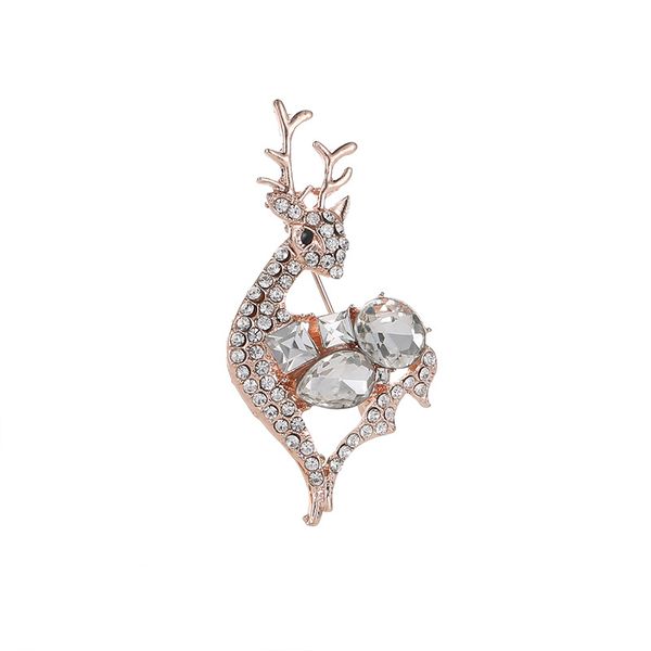 new high-grade crystal deer brooches pins corsage new year fashion women rhinestones charm brooch christmas jewelry gifts, Gray
new high-grade crystal deer brooches pins corsage new year fashion women rhinestones charm brooch christmas jewelry gifts, Gray