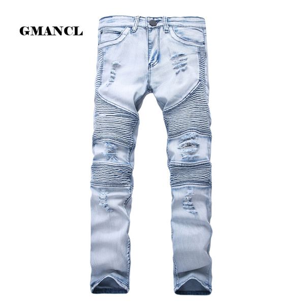 patchwork mens skinny jean distressed slim elastic jeans denim biker jeans hip hop pants washed ripped jeans plus size 28 -42, Blue
patchwork mens skinny jean distressed slim elastic jeans denim biker jeans hip hop pants washed ripped jeans plus size 28 -42, Blue