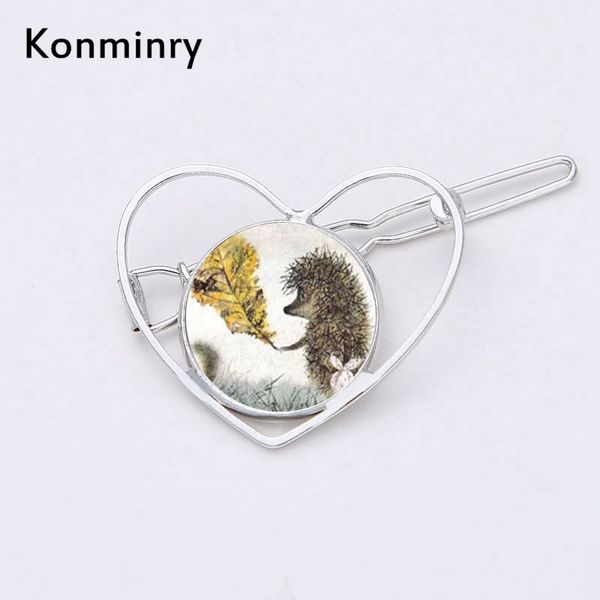 konminry hedgehog leaves cartoon hairpins handmade heart silver gold color glass hair clips barrettes girl kids jewelry, Golden;white
konminry hedgehog leaves cartoon hairpins handmade heart silver gold color glass hair clips barrettes girl kids jewelry, Golden;white