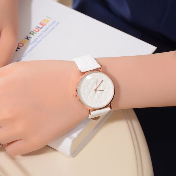 quartz wrist watch with durable pu leather strap simple style plaid dial watch lxh, Slivery;brown
quartz wrist watch with durable pu leather strap simple style plaid dial watch lxh, Slivery;brown