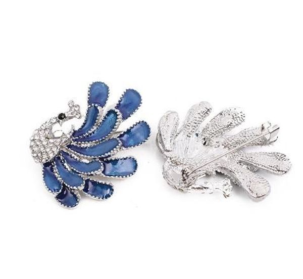 crafted peacock brooch pins jewelry enamel great gift idea fashion silver plated cartoon pin gift for women girl, Gray
crafted peacock brooch pins jewelry enamel great gift idea fashion silver plated cartoon pin gift for women girl, Gray