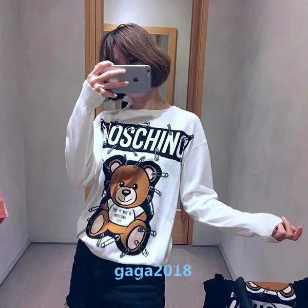 Новая верхняя одежда Женская жаккардовый свитер Пантера лицо прекрасный медведь 
Новая верхняя одежда Женская жаккардовый свитер Пантера лицо прекрасный медведь