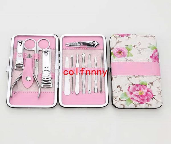 50sets/lot fast shipping fashion 12pcs/set professional stainless steel nail clipper scissors manicure set with pink package box
50sets/lot fast shipping fashion 12pcs/set professional stainless steel nail clipper scissors manicure set with pink package box