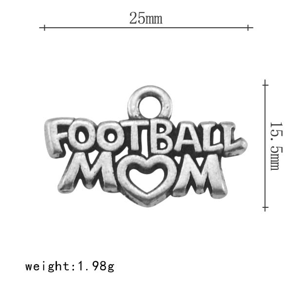 2021 tibetan word football baseball hockey soccer mom heart floating charms for diy jewelry making sports charms, Bronze;silver
2021 tibetan word football baseball hockey soccer mom heart floating charms for diy jewelry making sports charms, Bronze;silver