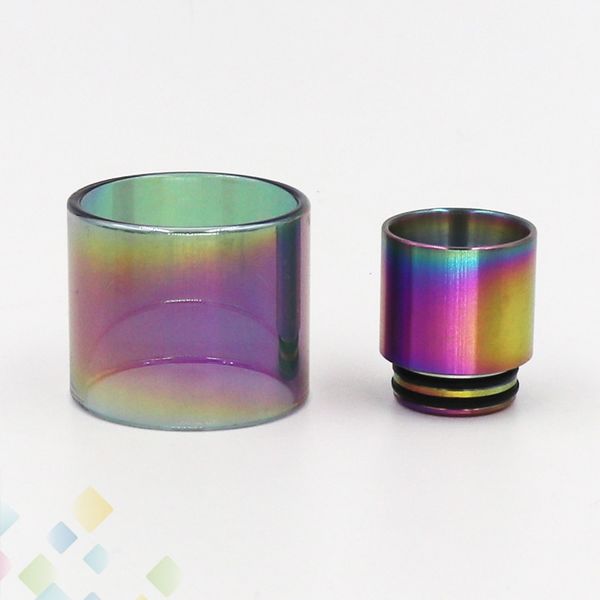 TFV12 PRINCE BABY Rainbow Color Glass Tube and Rainbow Metal Drip tip Kit TFV8 BABY vape pen 22 Ecig DHL Free
TFV12 PRINCE BABY Rainbow Color Glass Tube and Rainbow Metal Drip tip Kit TFV8 BABY vape pen 22 Ecig DHL Free