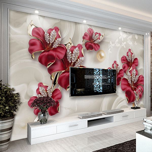 custom wallpaper for walls 3 d modern european style art mural diamond jewelry flower living room tv background p wallpaper
custom wallpaper for walls 3 d modern european style art mural diamond jewelry flower living room tv background p wallpaper