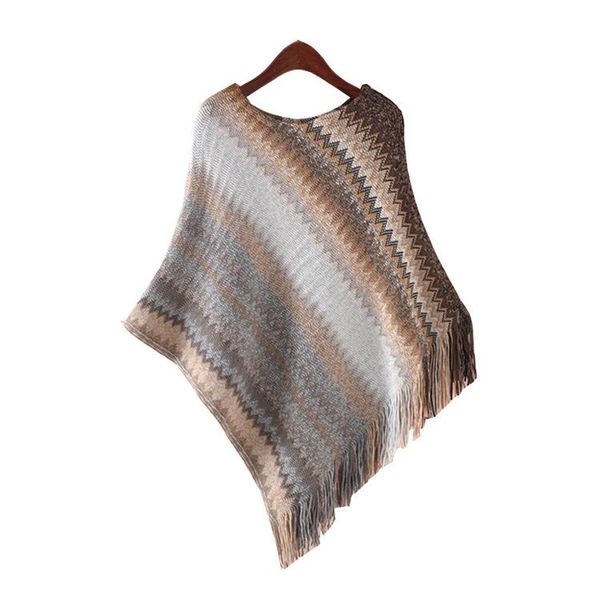 new autumn national romance women's knitted pullovers irregular wavy cape shawl o-neck sweater lady's poncho sweaters c3734, White;black
new autumn national romance women's knitted pullovers irregular wavy cape shawl o-neck sweater lady's poncho sweaters c3734, White;black