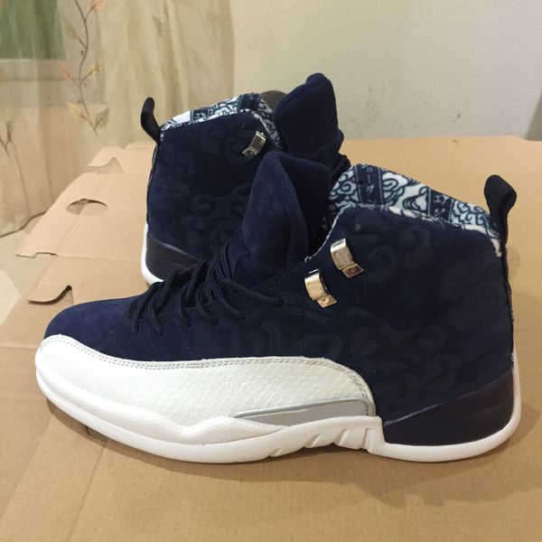 with box) 2018 new 12 international flight 12s basketball shoes blue white men sports shoes 130690-445 size 40-47
with box) 2018 new 12 international flight 12s basketball shoes blue white men sports shoes 130690-445 size 40-47