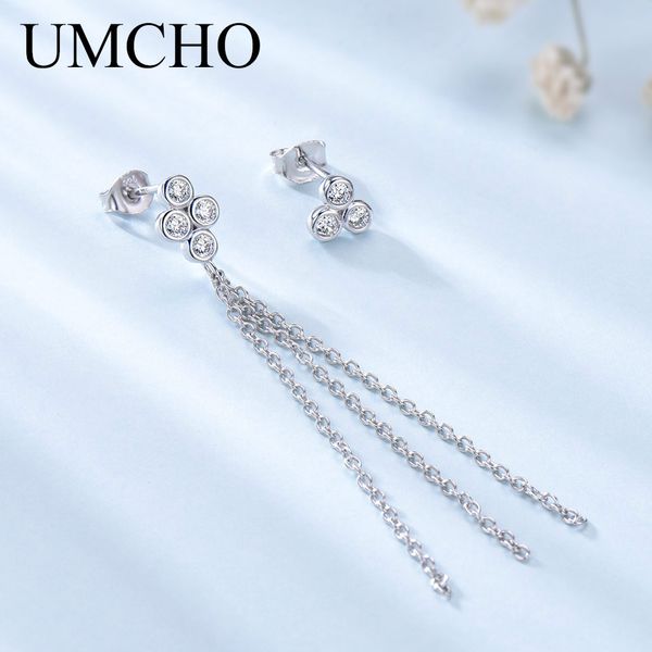 umcho real 925 sterling silver jewelry asymmetry tassel silver drop earrings for women special party gifts fine jewelry, Golden;silver
umcho real 925 sterling silver jewelry asymmetry tassel silver drop earrings for women special party gifts fine jewelry, Golden;silver