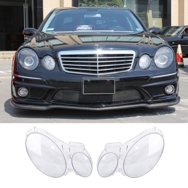 2x transparent housing headlight lens shell cover lamp assembly left side & right side for w211 e350 e300 02-08 xnc
2x transparent housing headlight lens shell cover lamp assembly left side & right side for w211 e350 e300 02-08 xnc