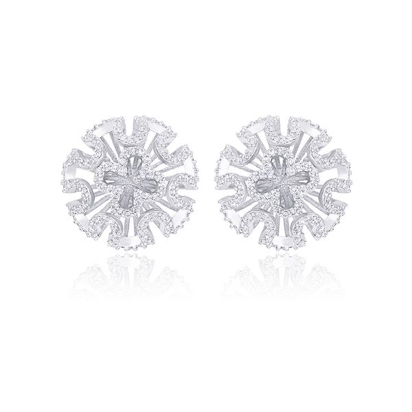 brincos new styles women's charm luxury big round flower hollow 3d silver color cubic zirconia stud earrings55, Golden;silver
brincos new styles women's charm luxury big round flower hollow 3d silver color cubic zirconia stud earrings55, Golden;silver